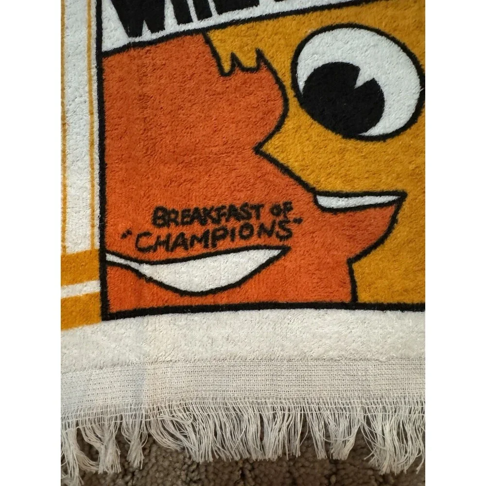 3 Vintage 1990 Kitchen Towels Wheaties, Golden Medal Flour  And Hershey’s Cocoa